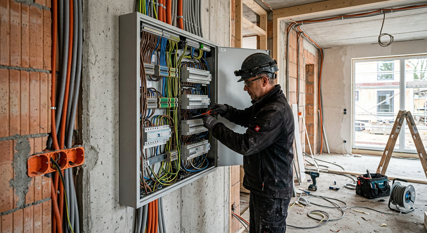 Elektroinstallation im Neubau Neubau Elektroinstallation